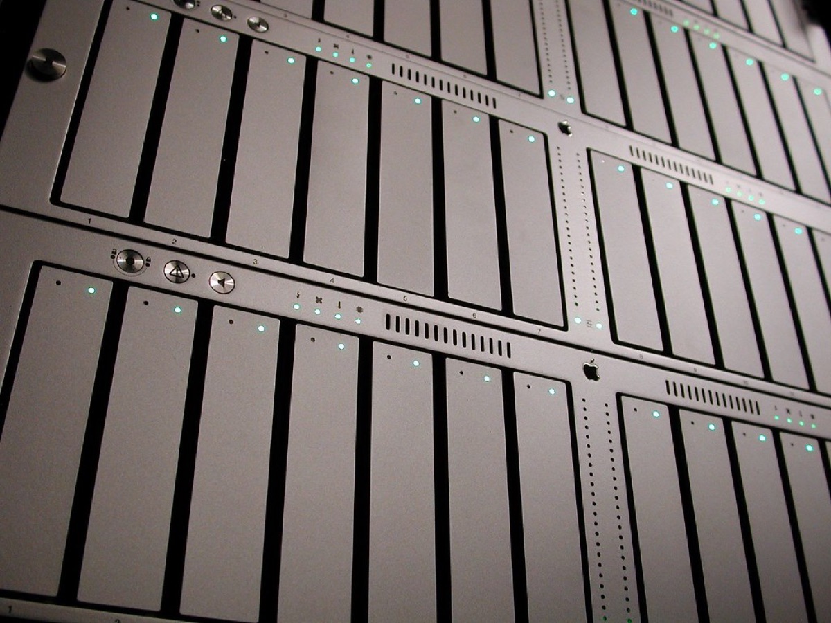 Physical hardware symbolizing scalable cloud infrastructure