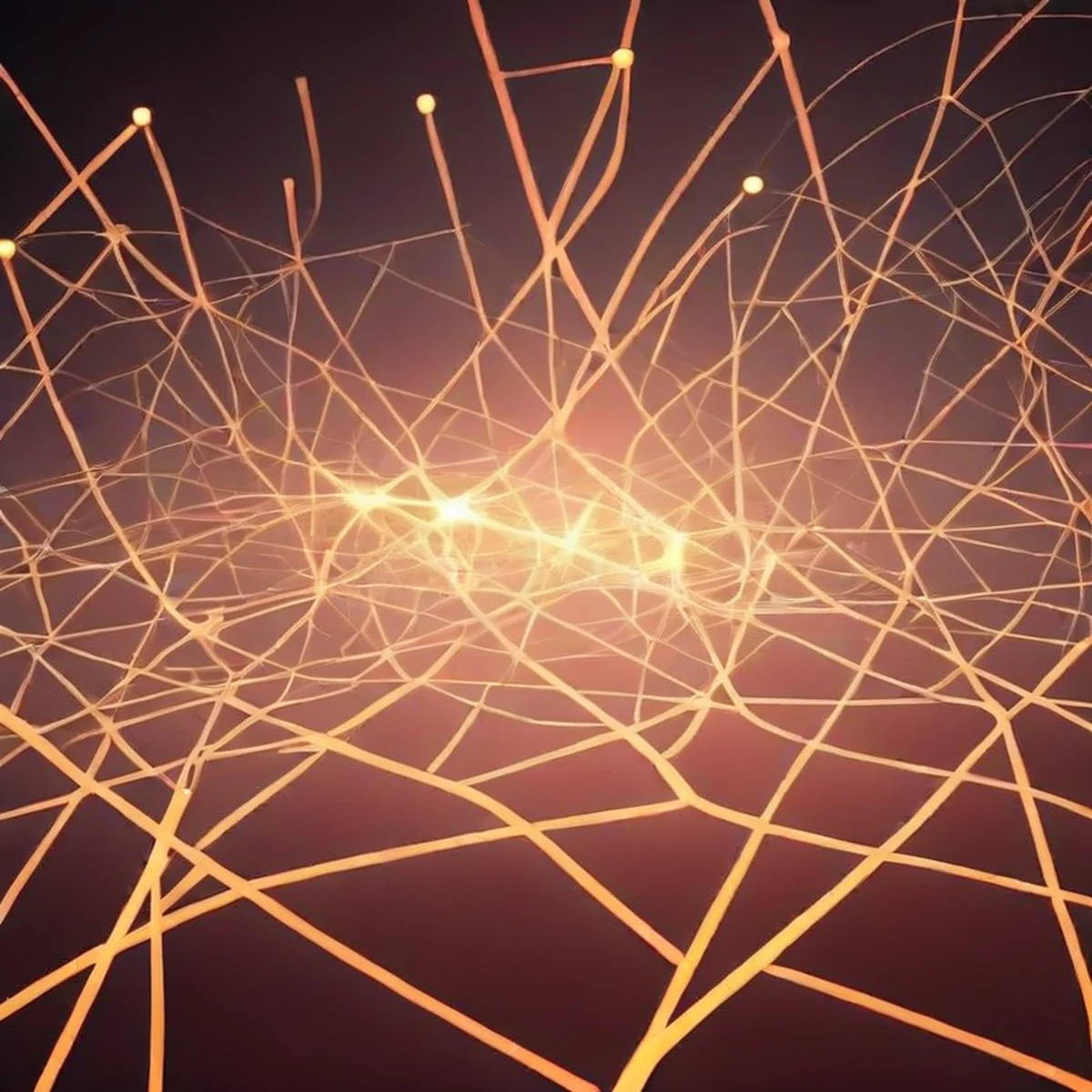 Abstrakte Darstellung eines globalen digitalen Netzwerks